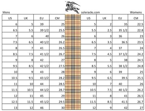 burberry men belt size chart